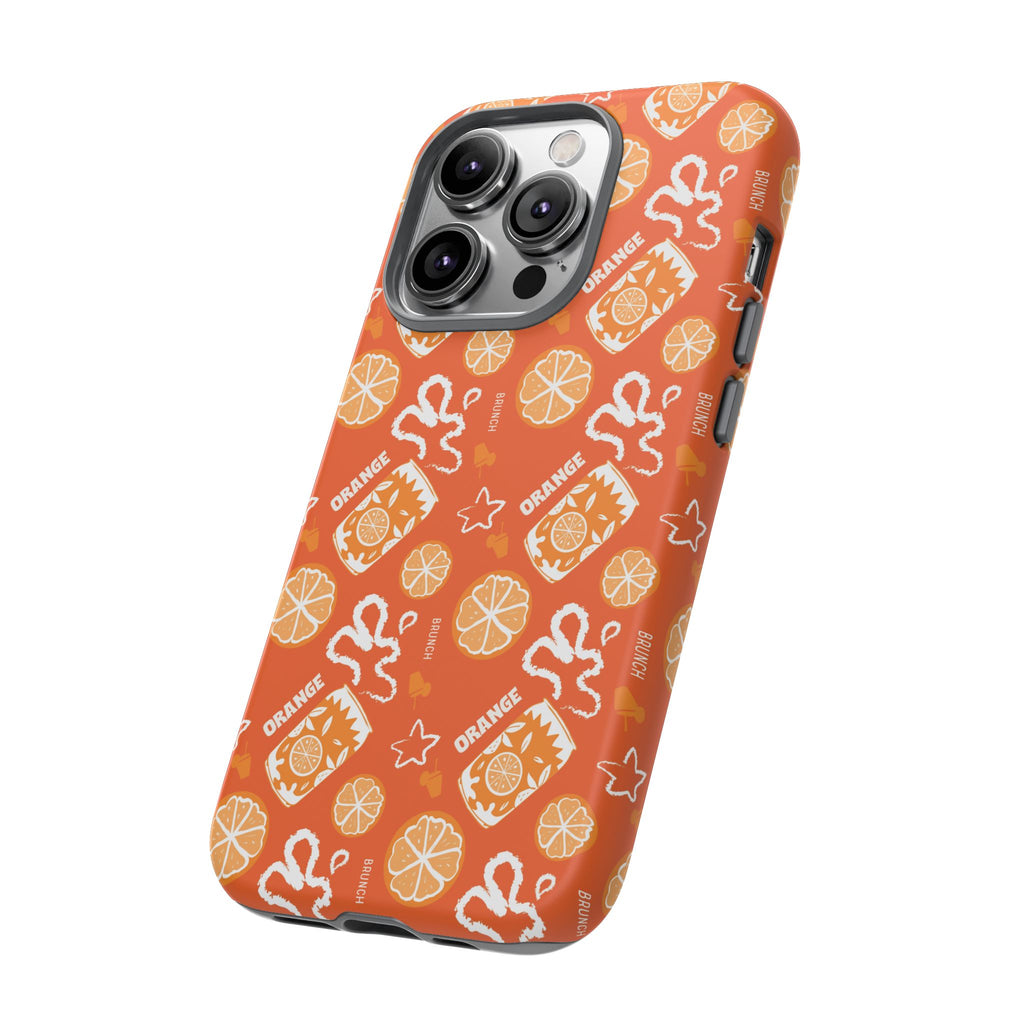Orange Brunch Tough Phone Case – Orange Aperol Inspired Design