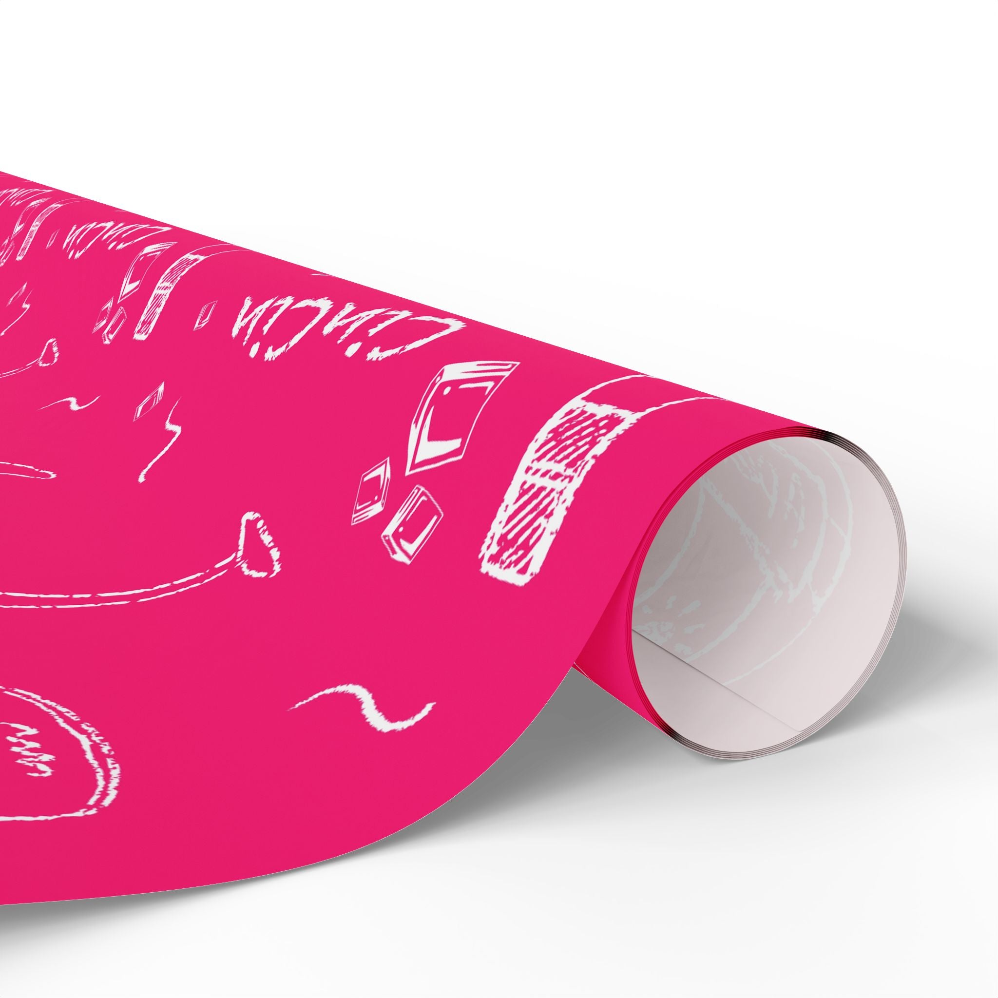 Cin Cin Peel Wrapping Paper Roll — Pink Cin Cin Collection Inspired Design