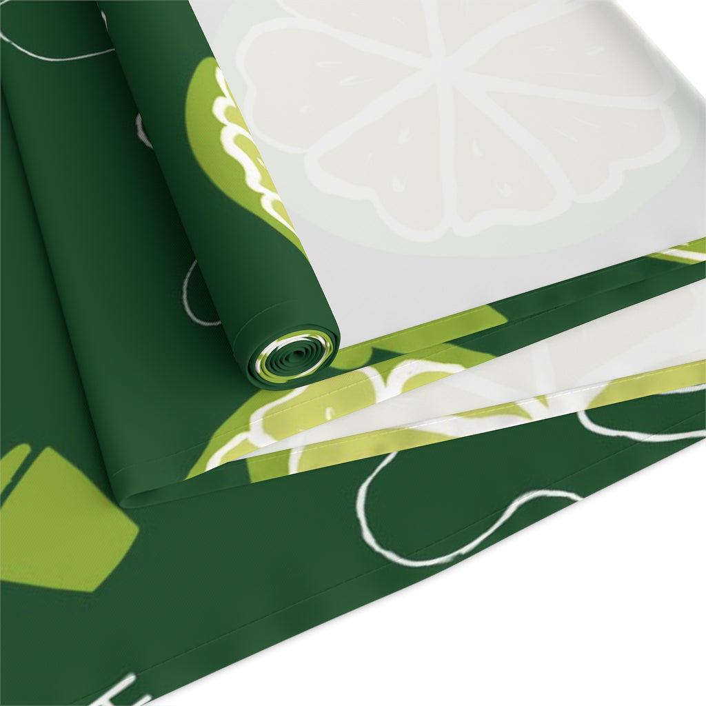 Lime Brunch Table Runner – Citrus Summer Table Decor