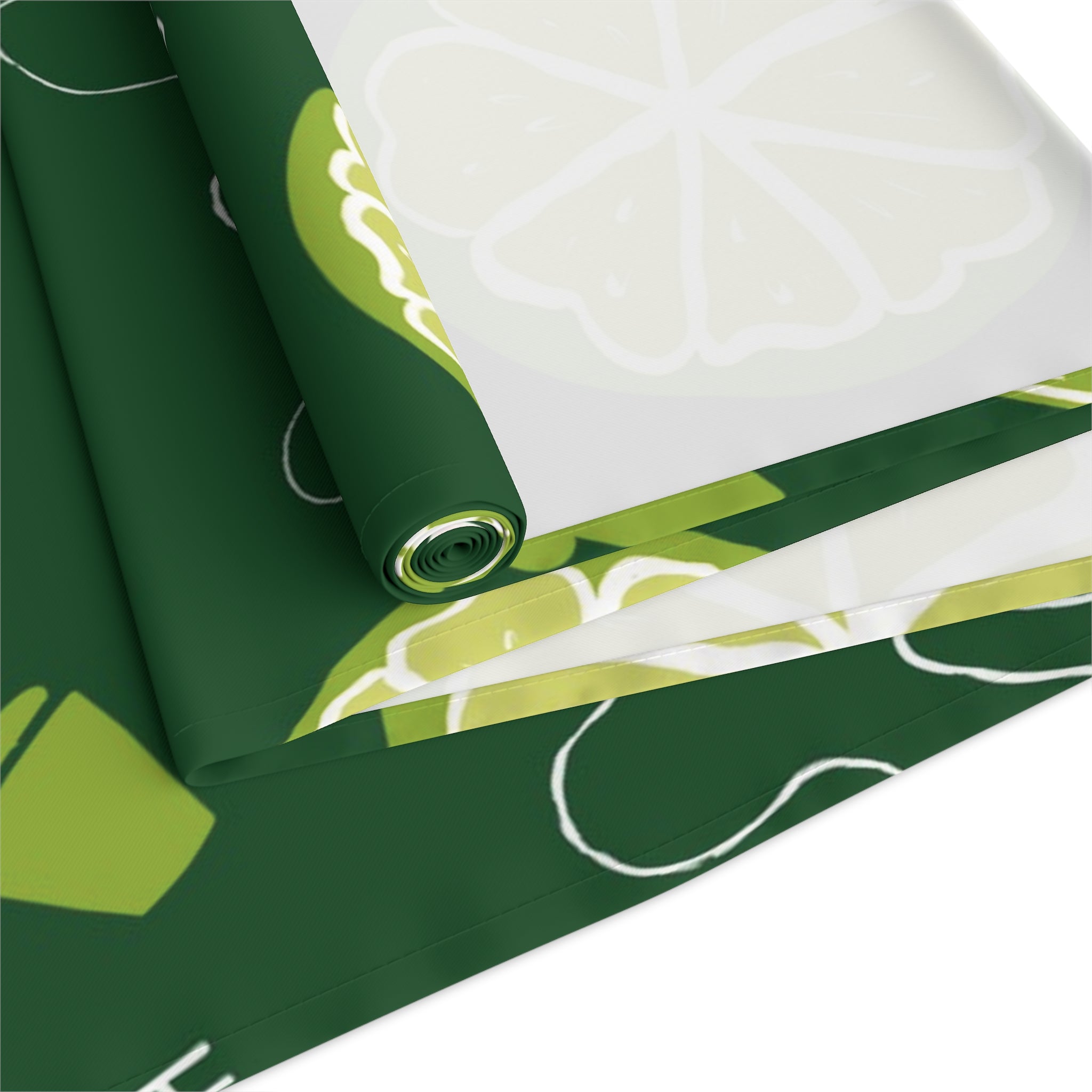 Lime Brunch Table Runner – Citrus Summer Table Decor