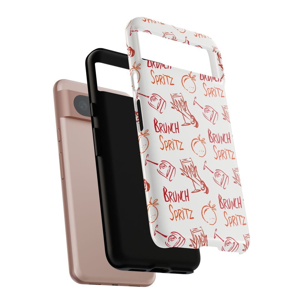 Brunch Spritz Phone Case — Red & Orange Aperol Inspired Design