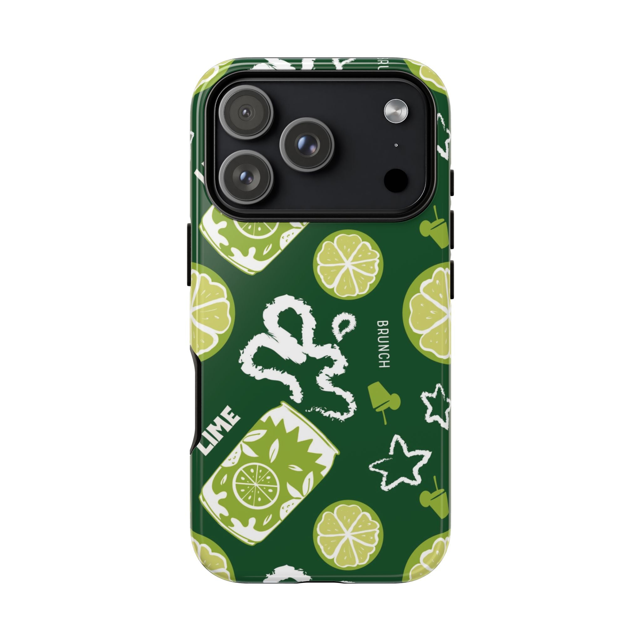 Lime Crush Tough Phone Case – Citrus Summer Vibes