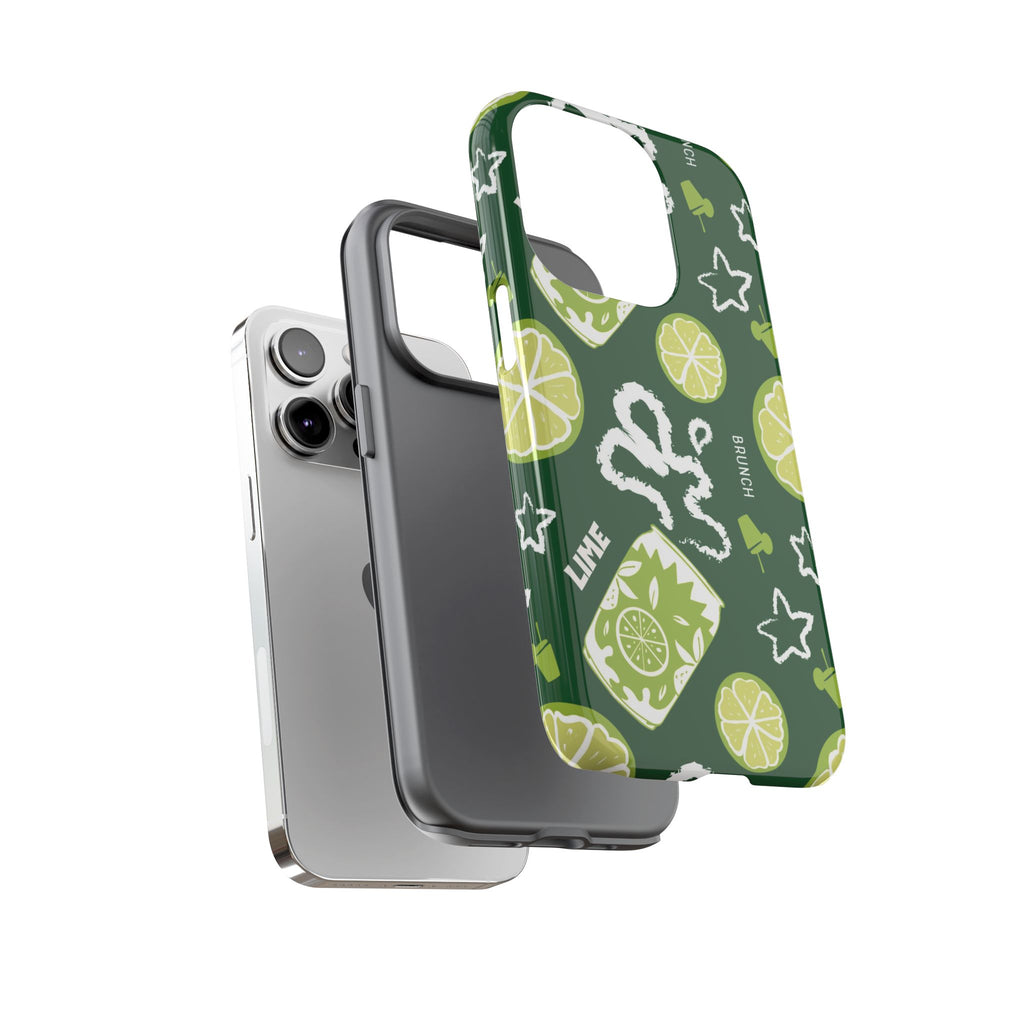 Lime Crush Tough Phone Case – Citrus Summer Vibes