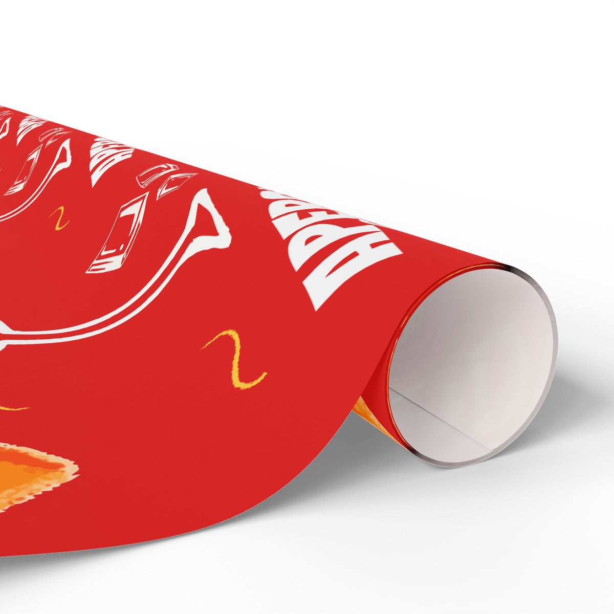 Aperol Spritz Peel Wrapping Paper Roll — Aperol Red Collection Inspired Design