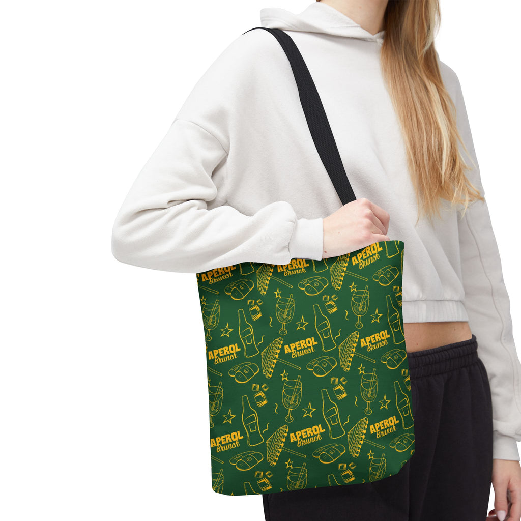 Aperol Brunch Tote Bag — Green Brunch Collection Inspired Design