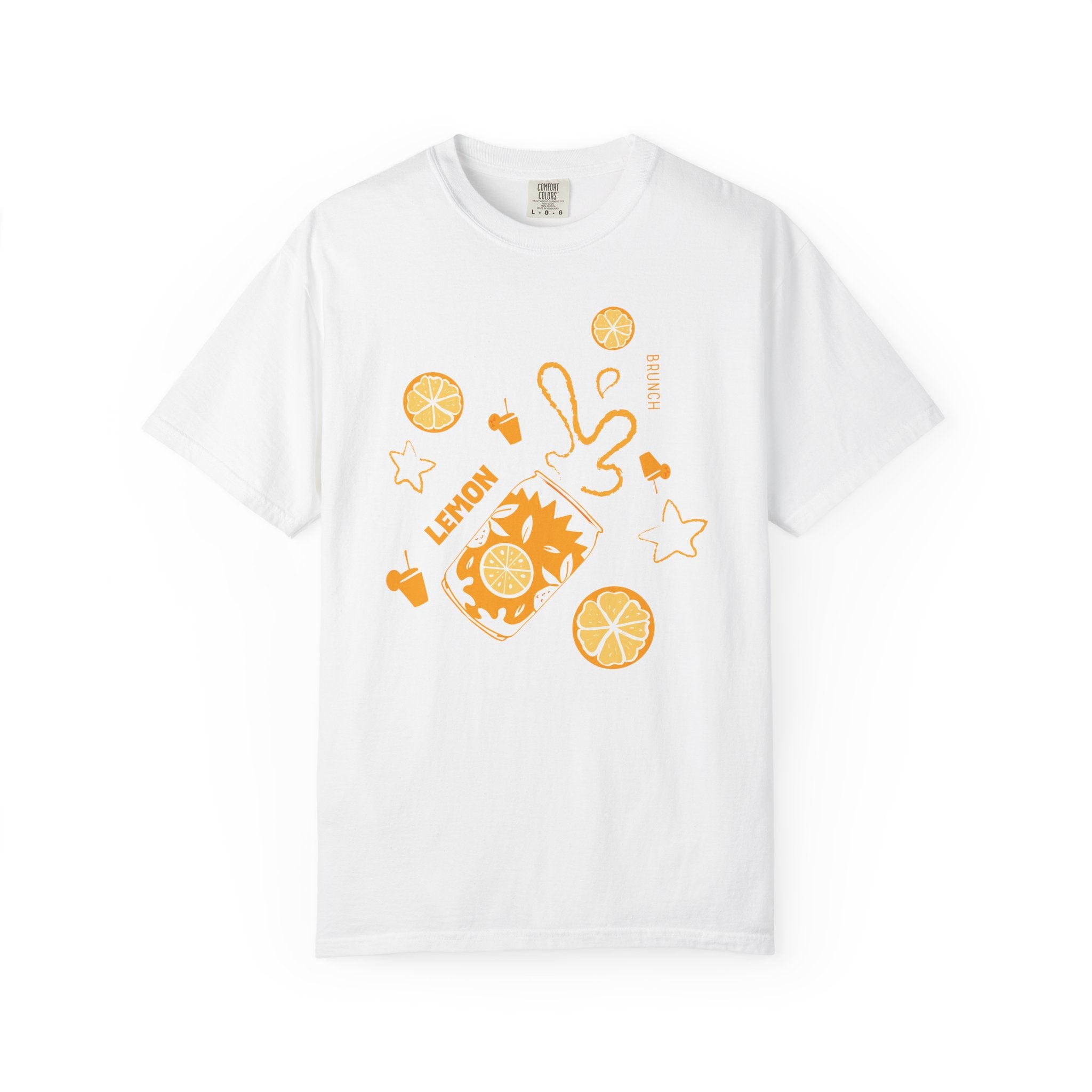 Lemon Brunch Graphic T-Shirt — Citrus Summer Tee