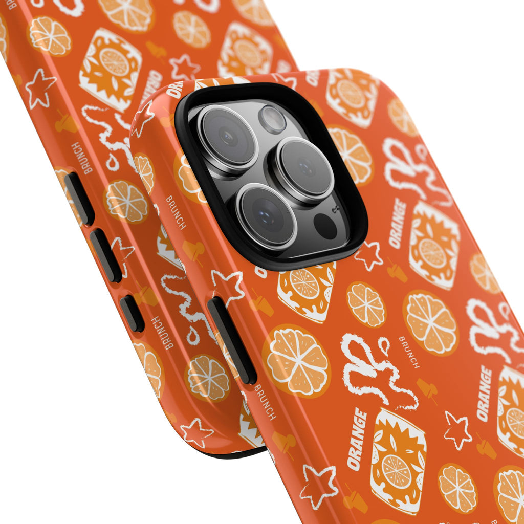 Orange Brunch Tough Phone Case – Orange Aperol Inspired Design