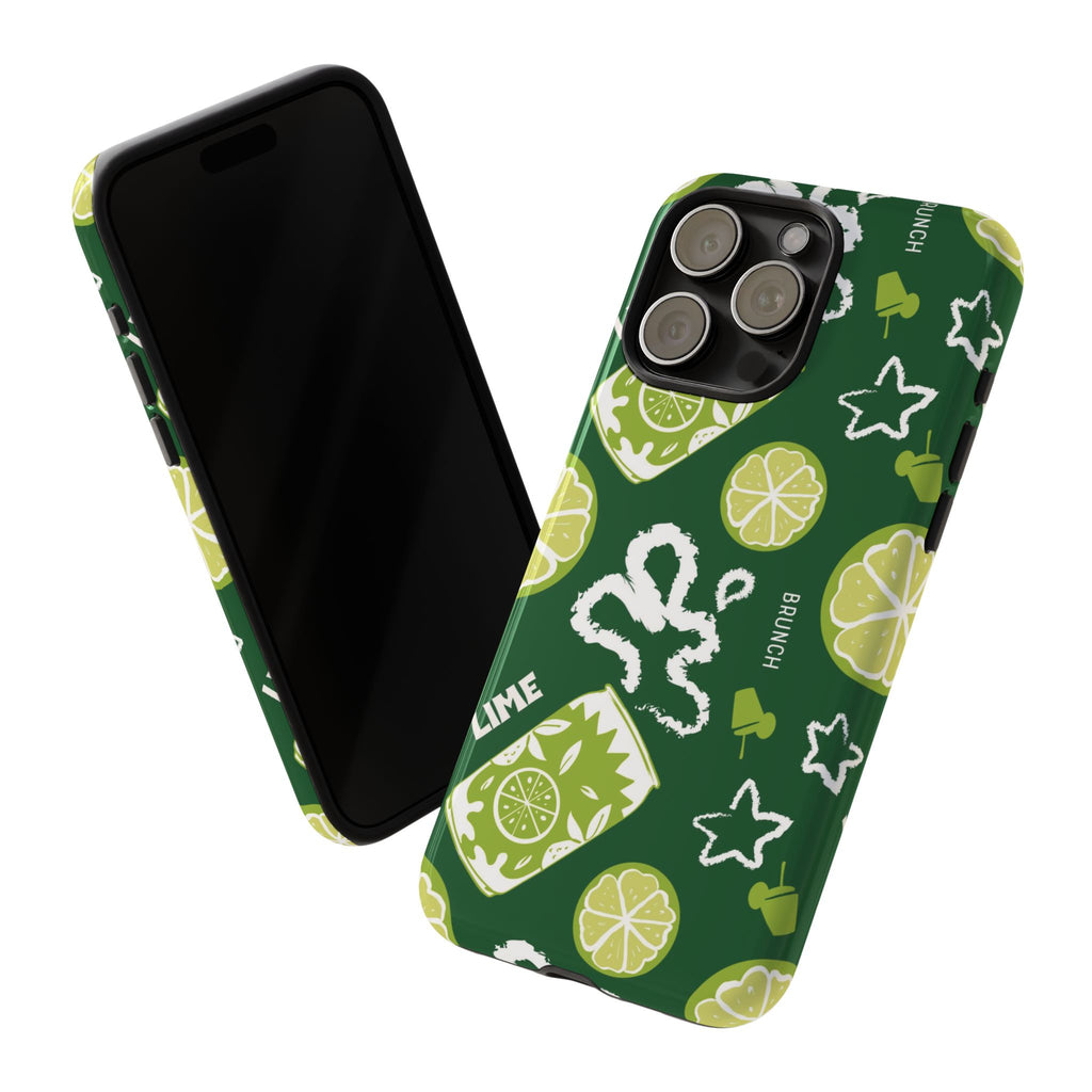 Lime Crush Tough Phone Case – Citrus Summer Vibes