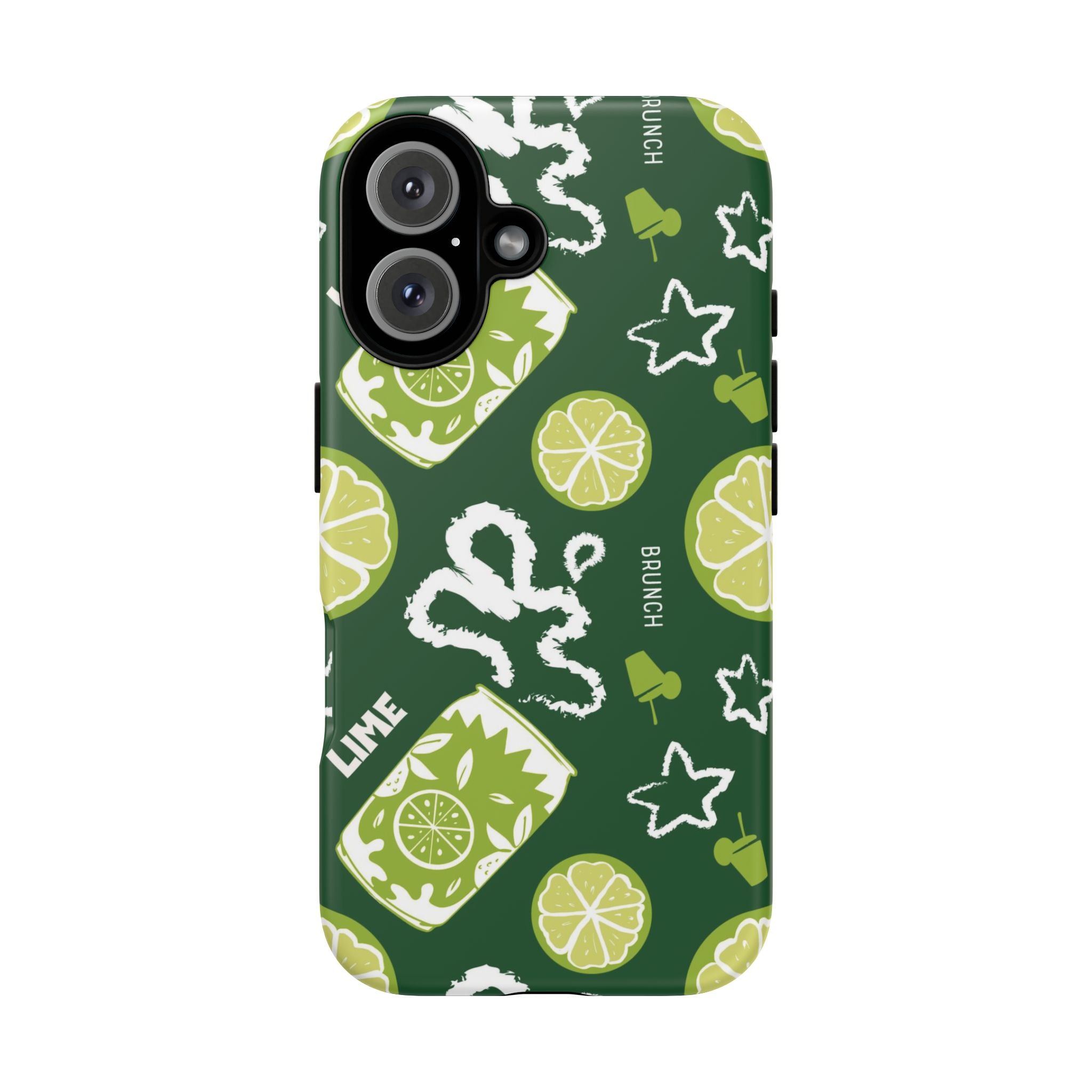 Lime Crush Tough Phone Case – Citrus Summer Vibes