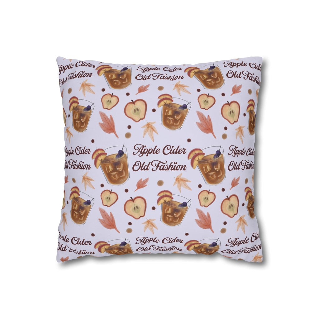 Apple Cider Old Fashion Pillowcase — Light Violet Apple Cider Collection Inspired Design