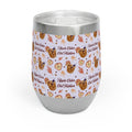 Apple Cider Old Fashioned Wine Tumbler — Light Violet Apple Cider Collection Inspired Design
