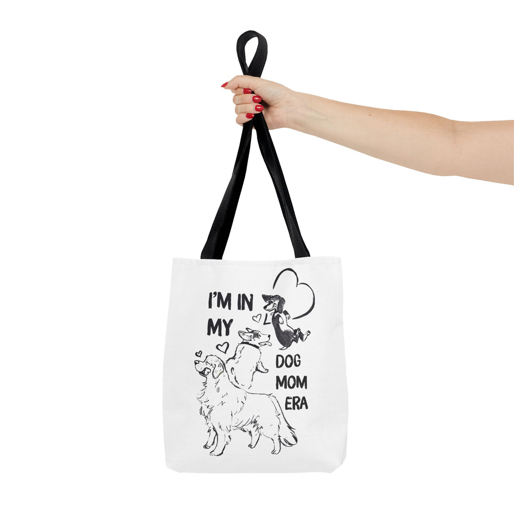Dog Mom Era Tote Bag – Cute Puppy Tote for Dog Mom | Dog Lover Gift