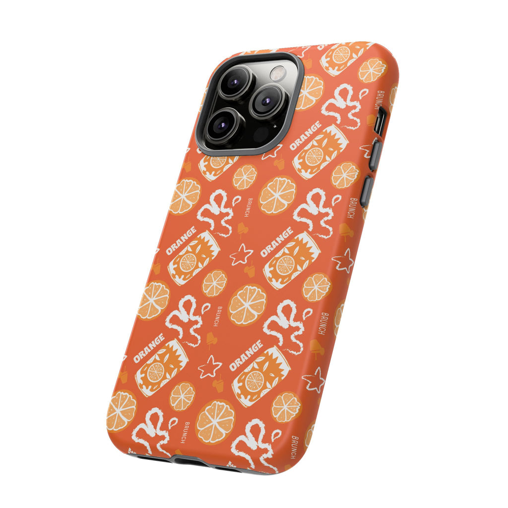 Orange Brunch Tough Phone Case – Orange Aperol Inspired Design