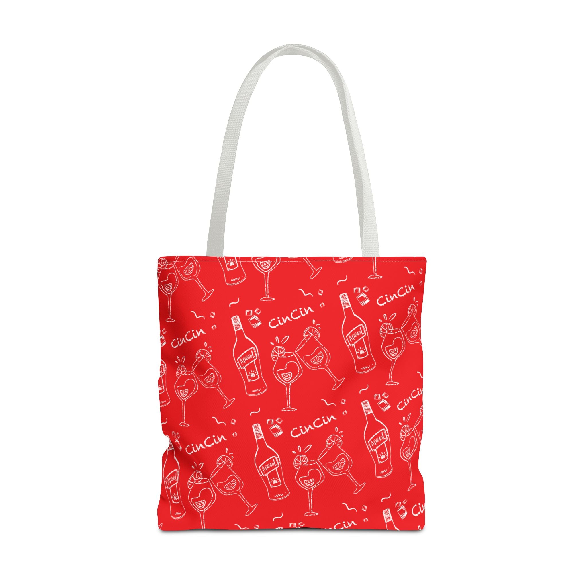 Cin Cin Tote Bag - Red Cin Cin Inspired Design