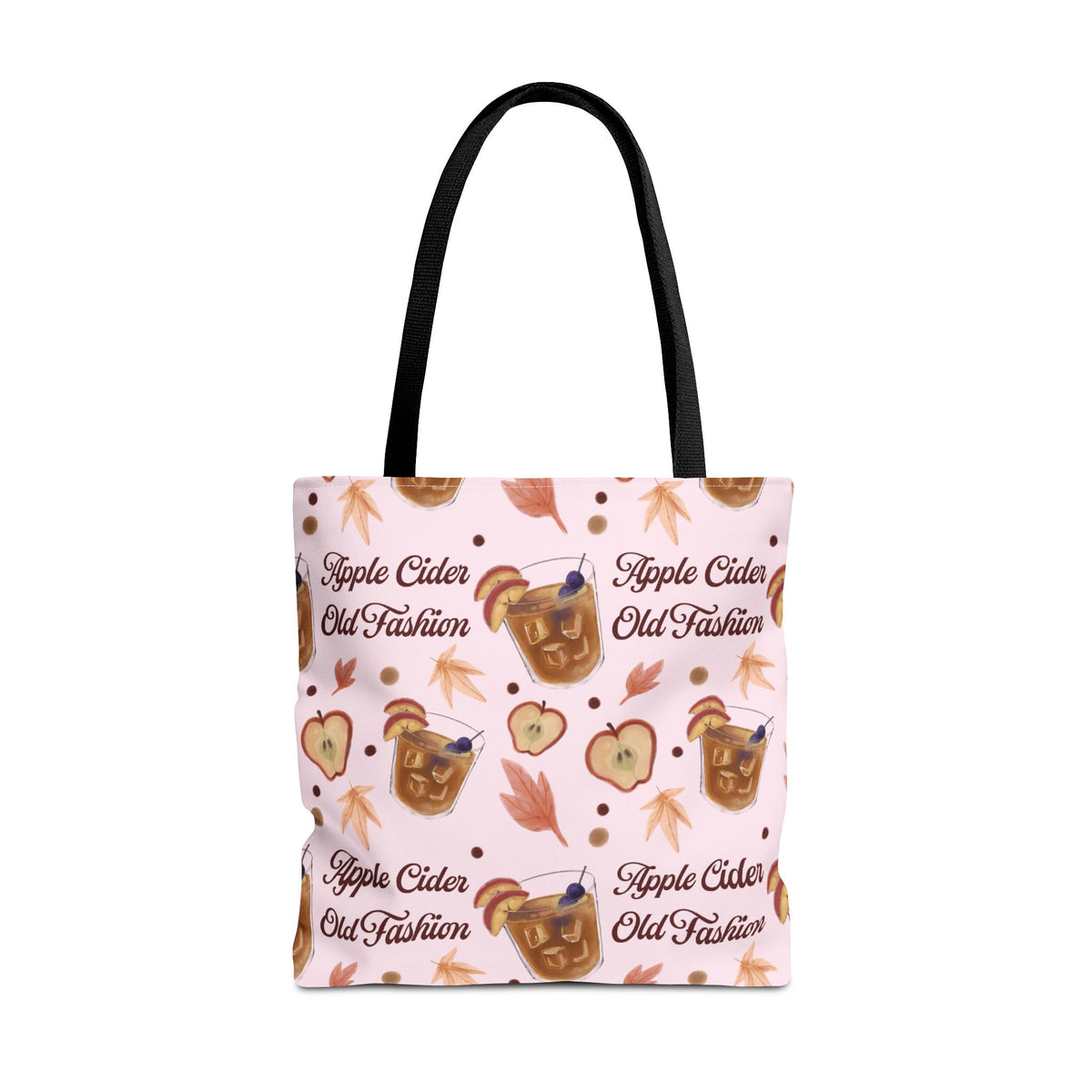 Apple Cider Old Fashioned Tote Bag — Light Pink Apple Cider Collection Inspired Design