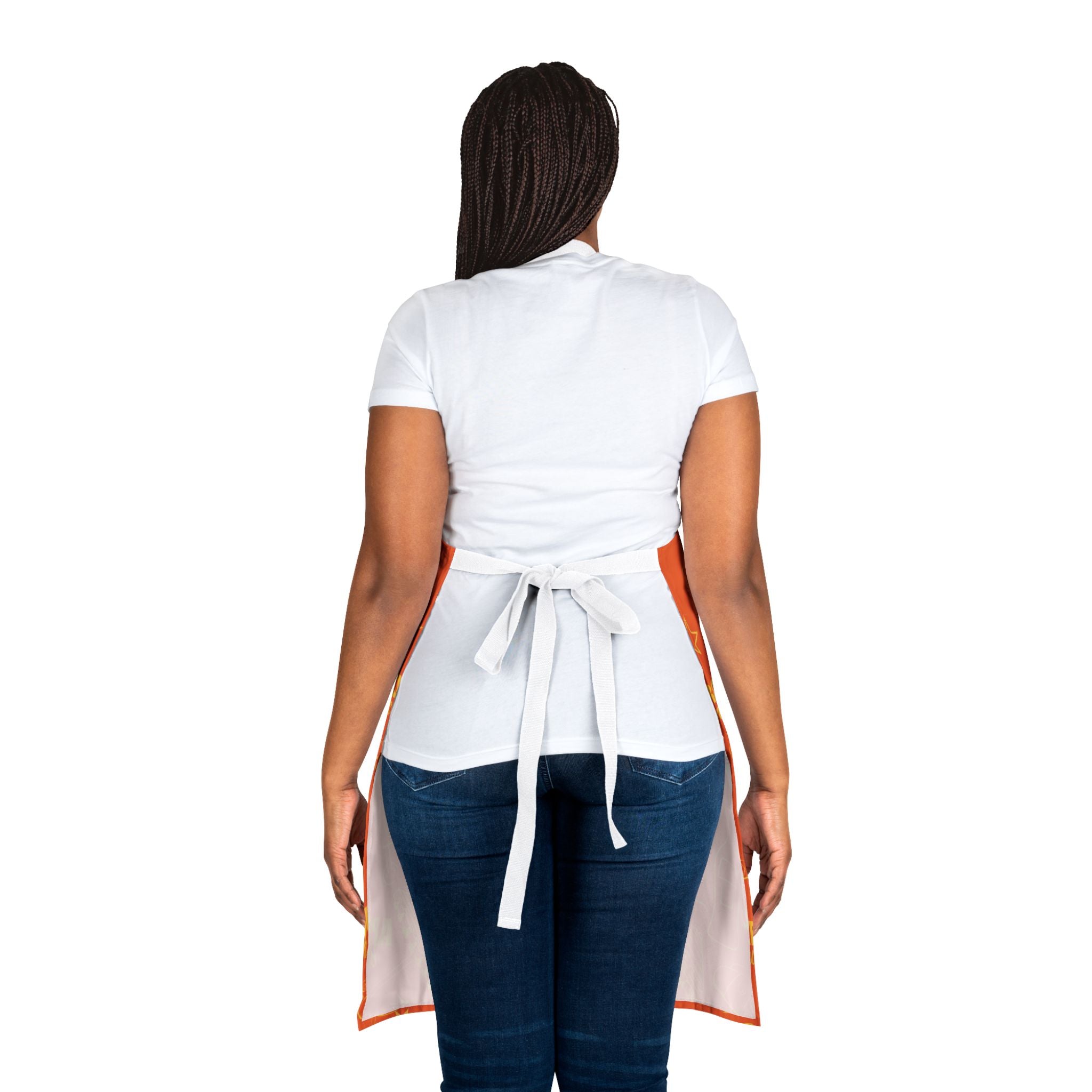 Aperol Brunch Apron – Orange and Yellow Brunch Collection Inspired Design