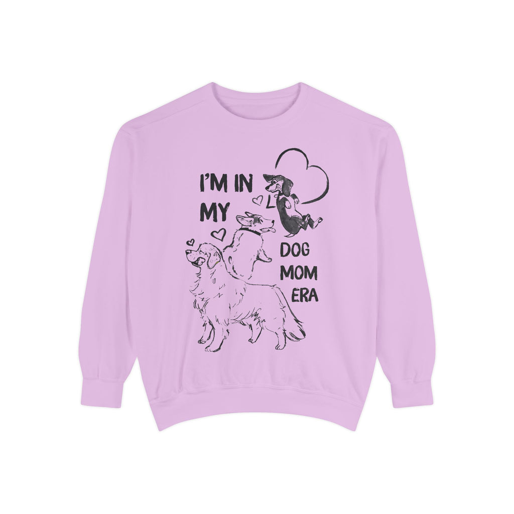 I’m In My Dog Mom Era Sweatshirt – Cozy Dog Mom Crewneck | Gift for Dog Lovers
