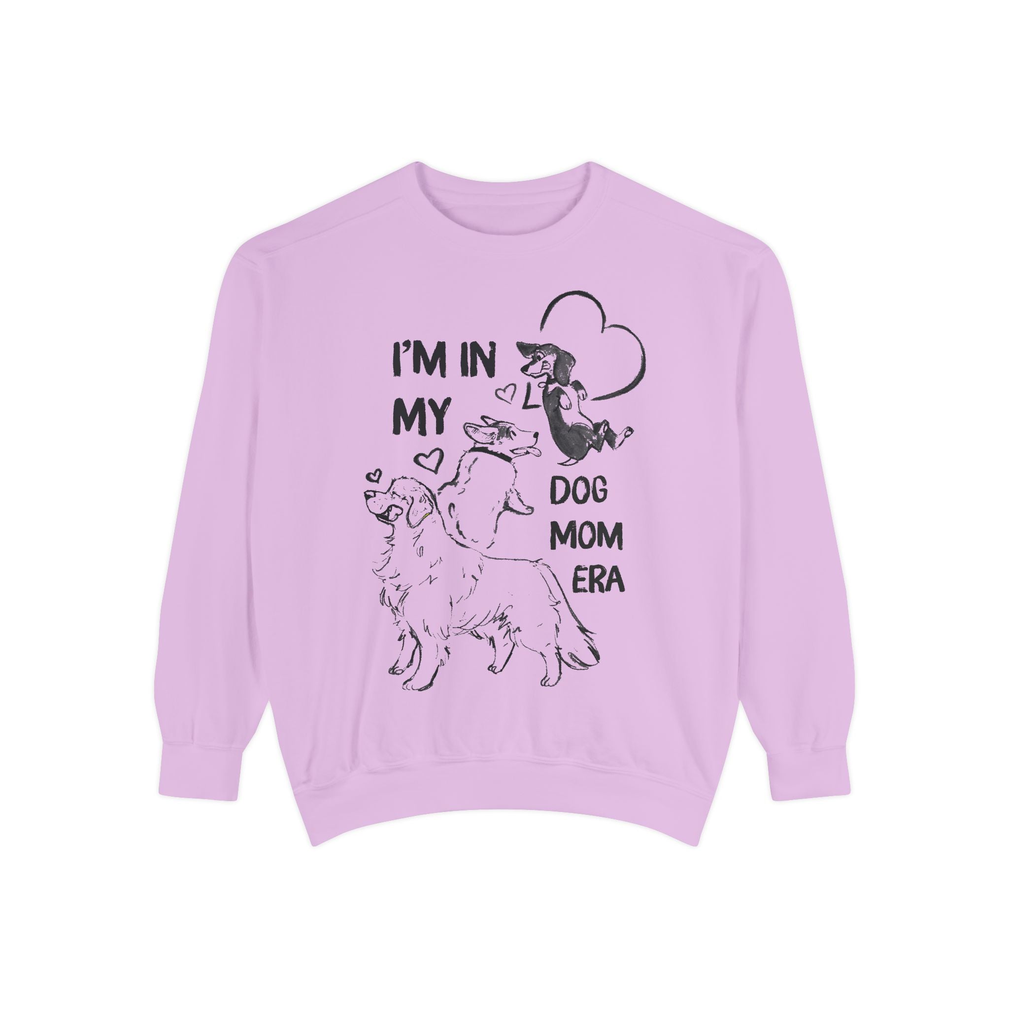 I’m In My Dog Mom Era Sweatshirt – Cozy Dog Mom Crewneck | Gift for Dog Lovers