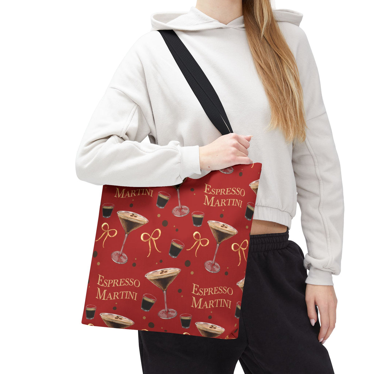 Espresso Martini Tote Bag — Red Espresso Collection Inspired Design