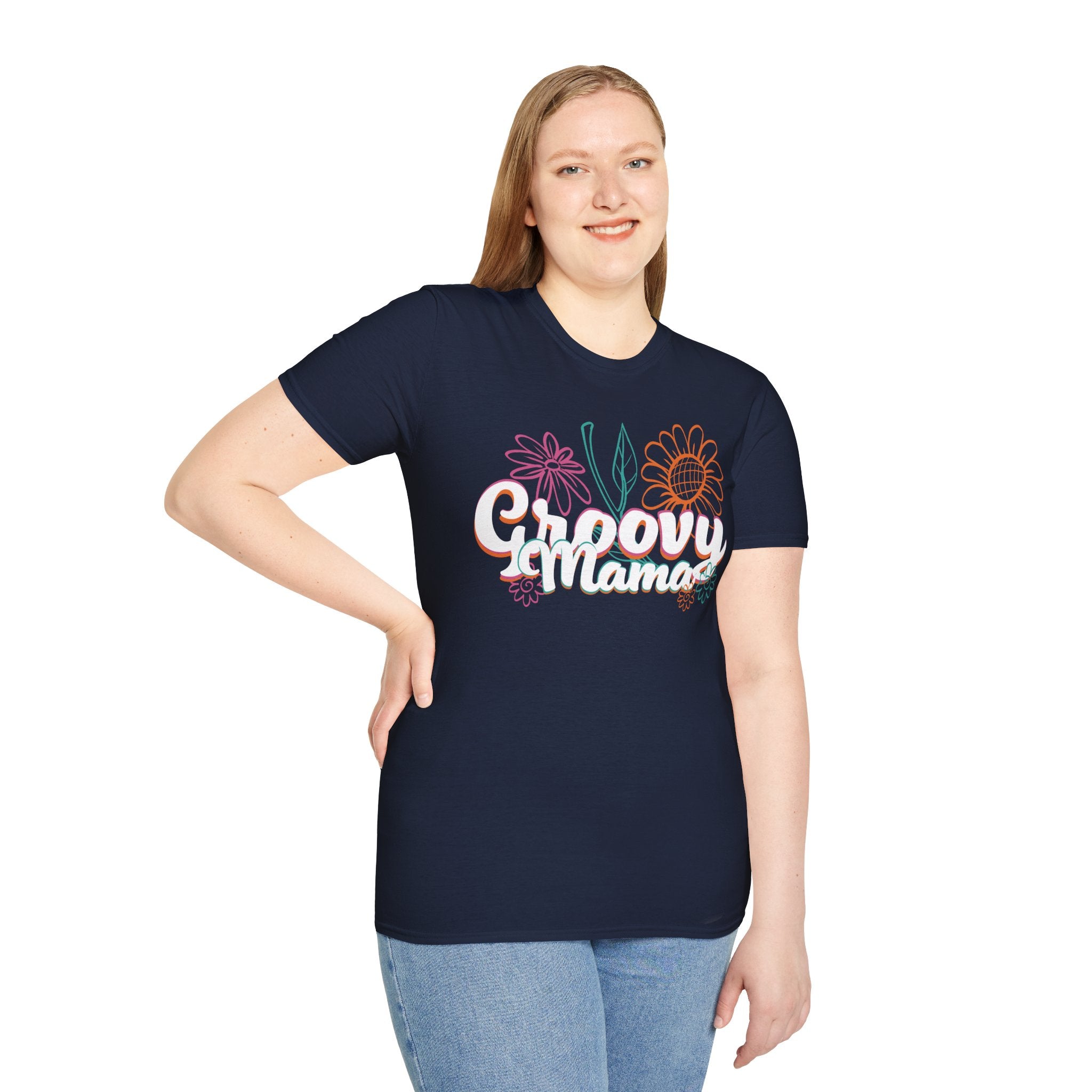 Groovy Mama | Softstyle T-shirt