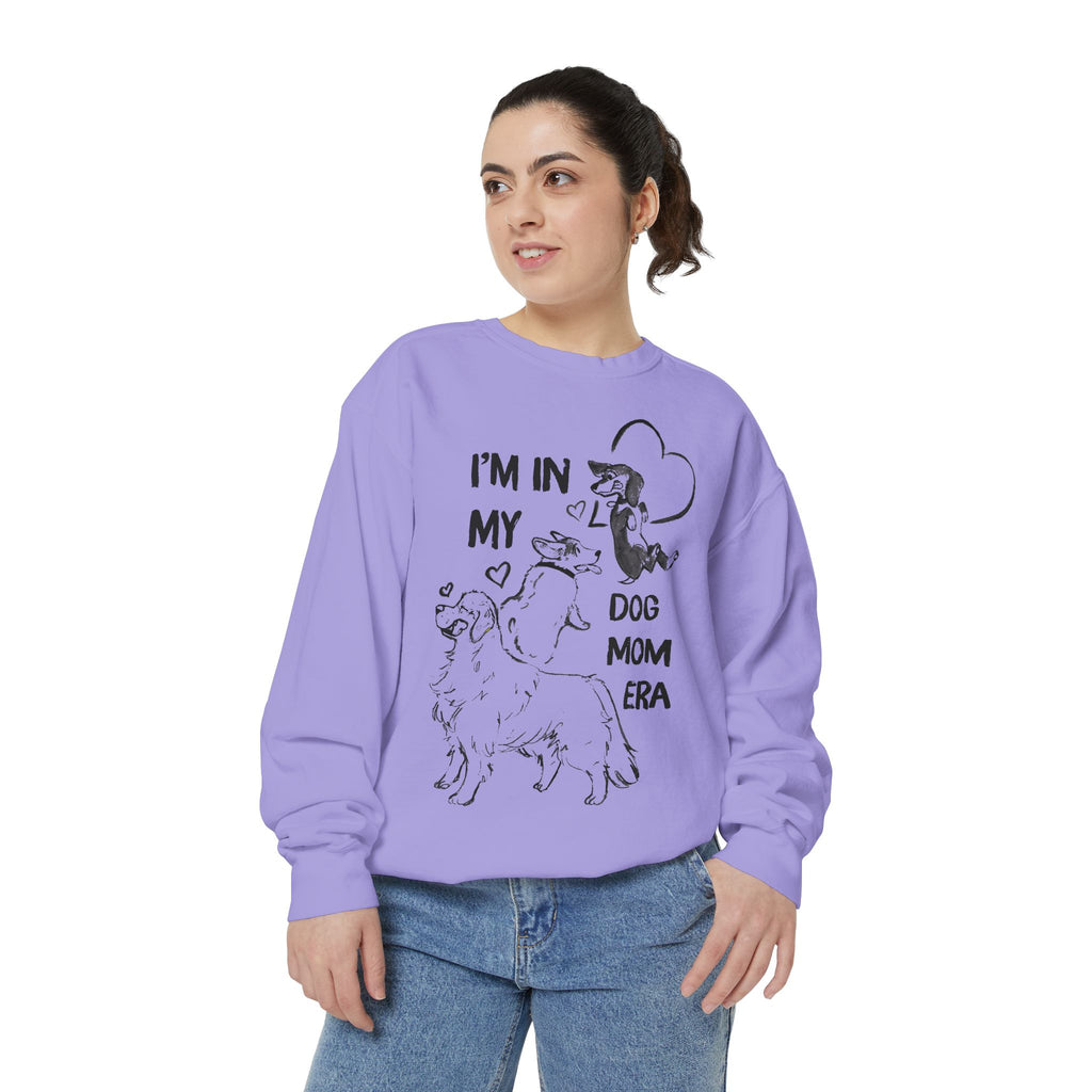 I’m In My Dog Mom Era Sweatshirt – Cozy Dog Mom Crewneck | Gift for Dog Lovers