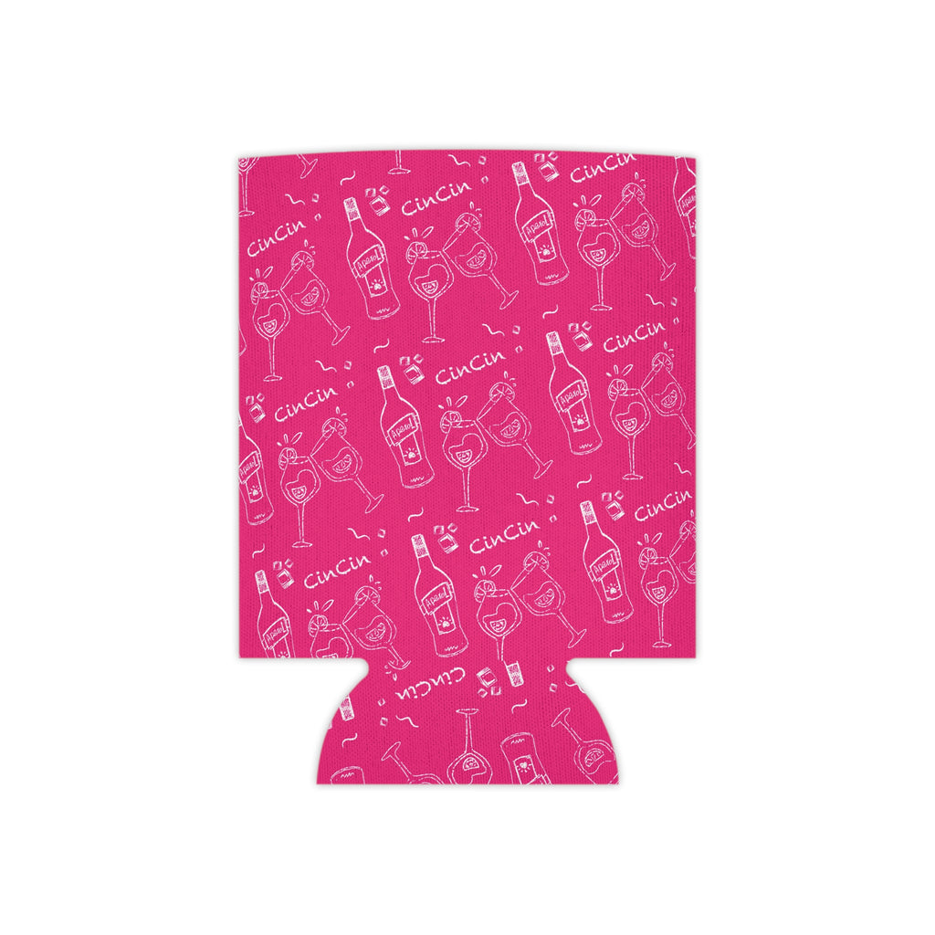 Cin Cin Pink Collection Can Cooler — Pink Aperol Inspired Design