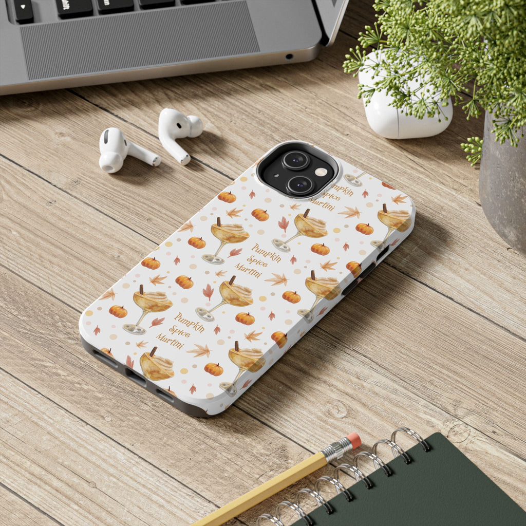 Pumpkin Spice Martini Tough Phone Case — White Pumpkin Collection Inspired Design