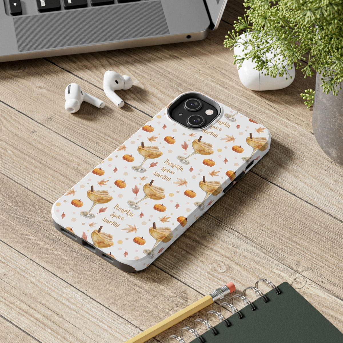 Pumpkin Spice Martini Tough Phone Case — White Pumpkin Collection Inspired Design