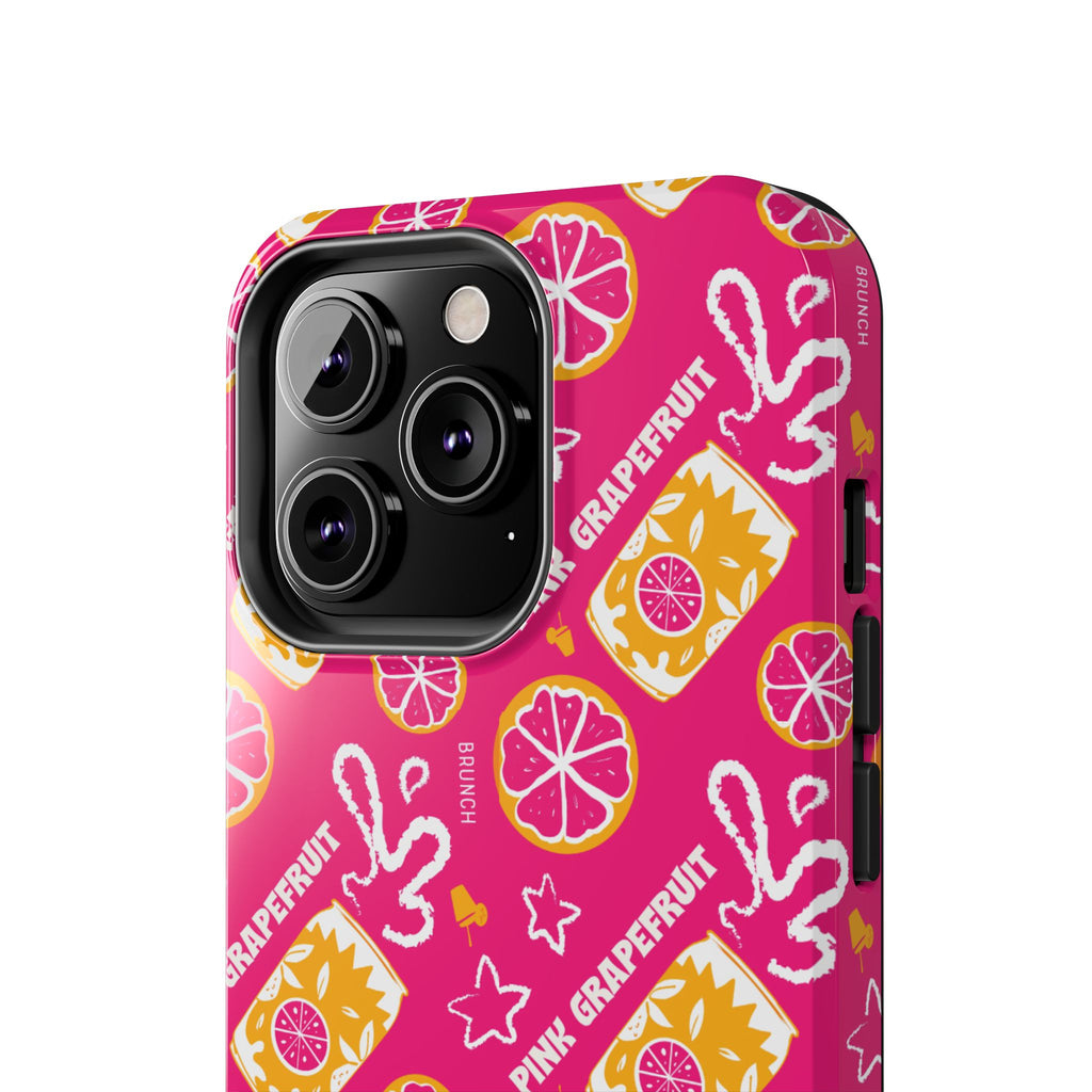 Pink Grapefruit Fruit CollectionTough Phone Case — Pink Aperol Inspired Design