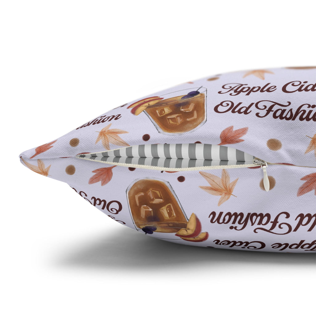 Apple Cider Old Fashion Pillowcase — Light Violet Apple Cider Collection Inspired Design