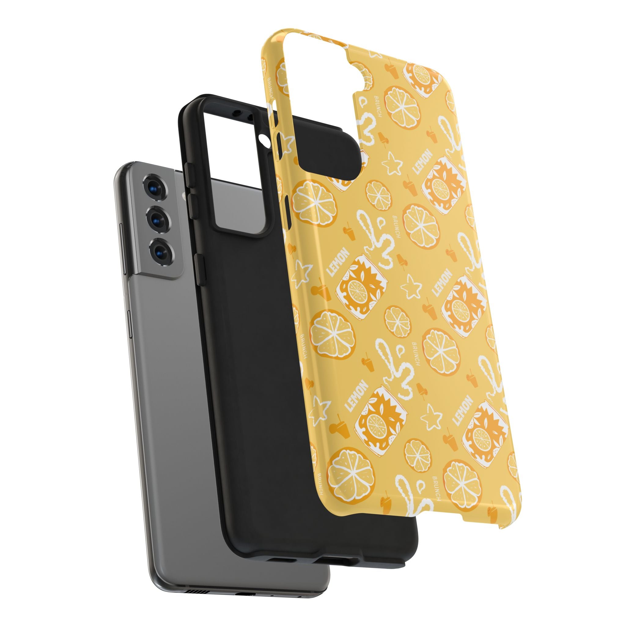 Lemon Brunch Tough Phone Case — Yellow Aperol Inspired Design