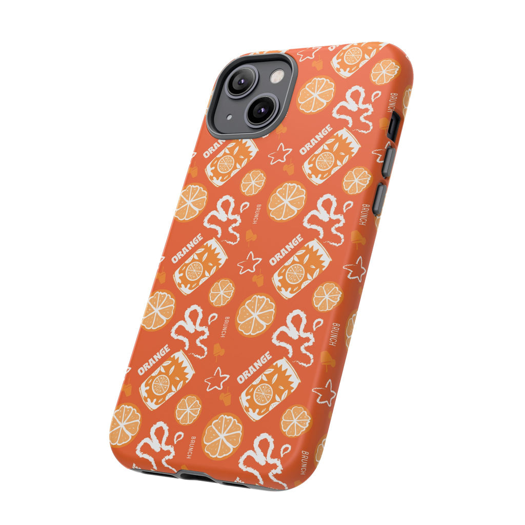 Orange Brunch Tough Phone Case – Orange Aperol Inspired Design
