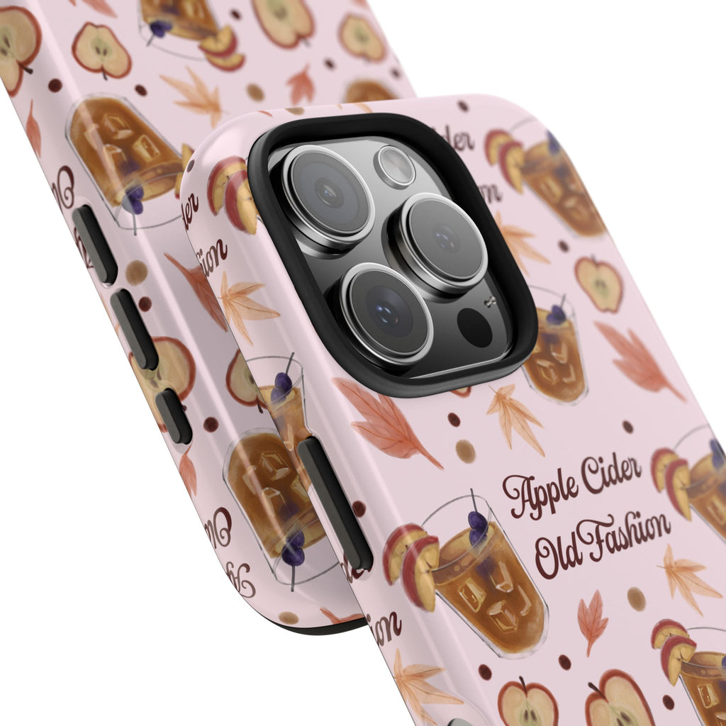 Apple Cider Old Fashioned Tough Phone Case – Light Pink Apple Cider Collection Inspired Design
