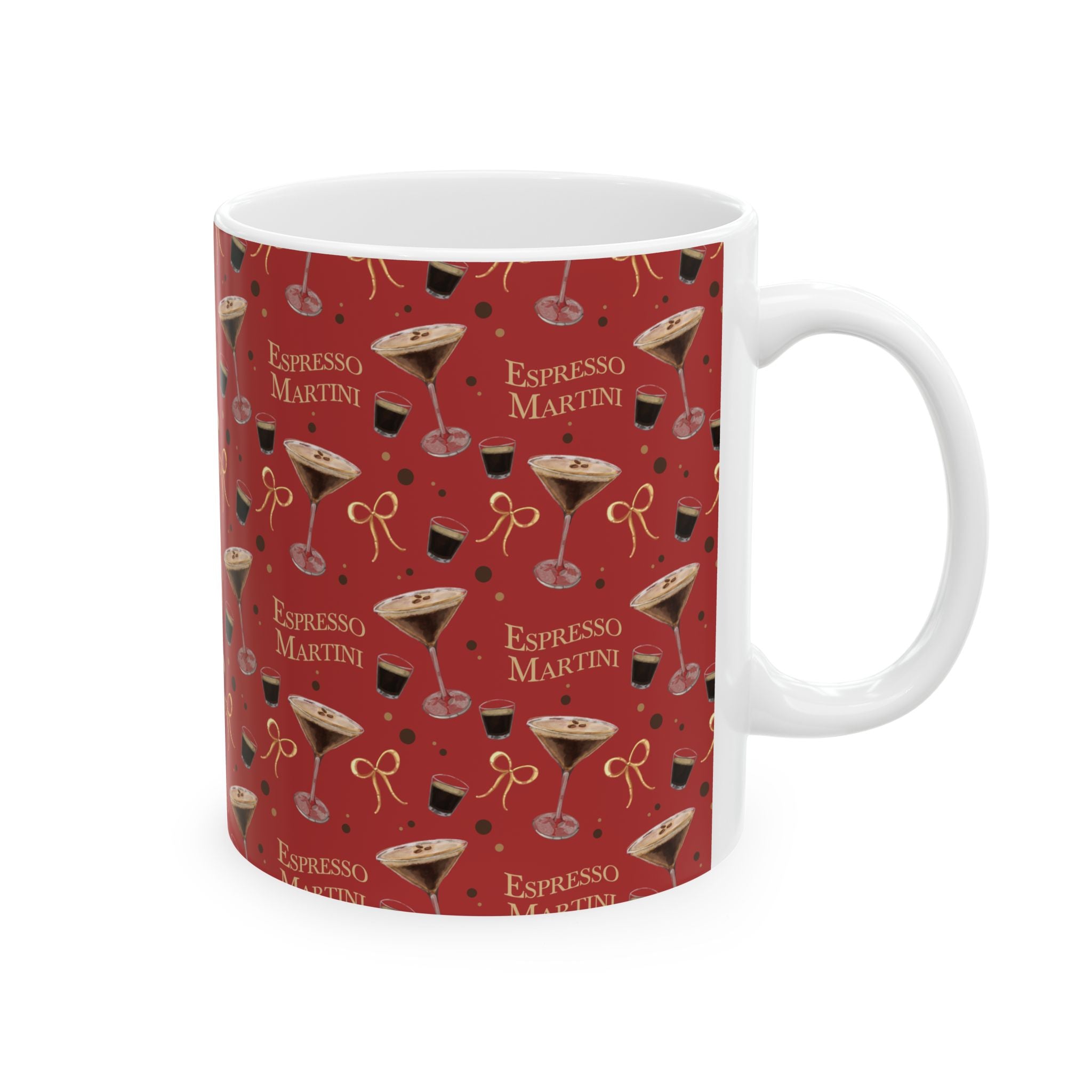 Espresso Martini 11oz Mug — Red Espresso Collection Inspired Design