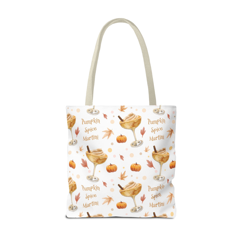 Pumpkin Spice Martini Tote Bag — White Pumpkin Collection Inspired Design