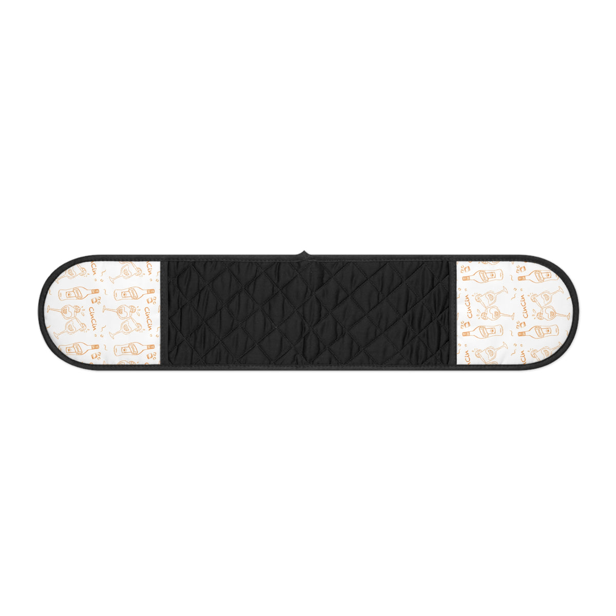 Cin Cin Double Oven Mitts - White Cin Cin Brunch Inspired Design