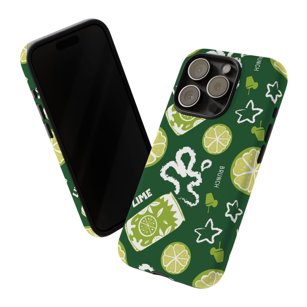 Lime Crush Tough Phone Case – Citrus Summer Vibes