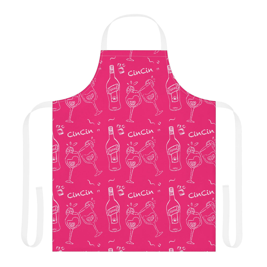 Cin Cin Apron — Pink Cin Cin Collection Inspired Design