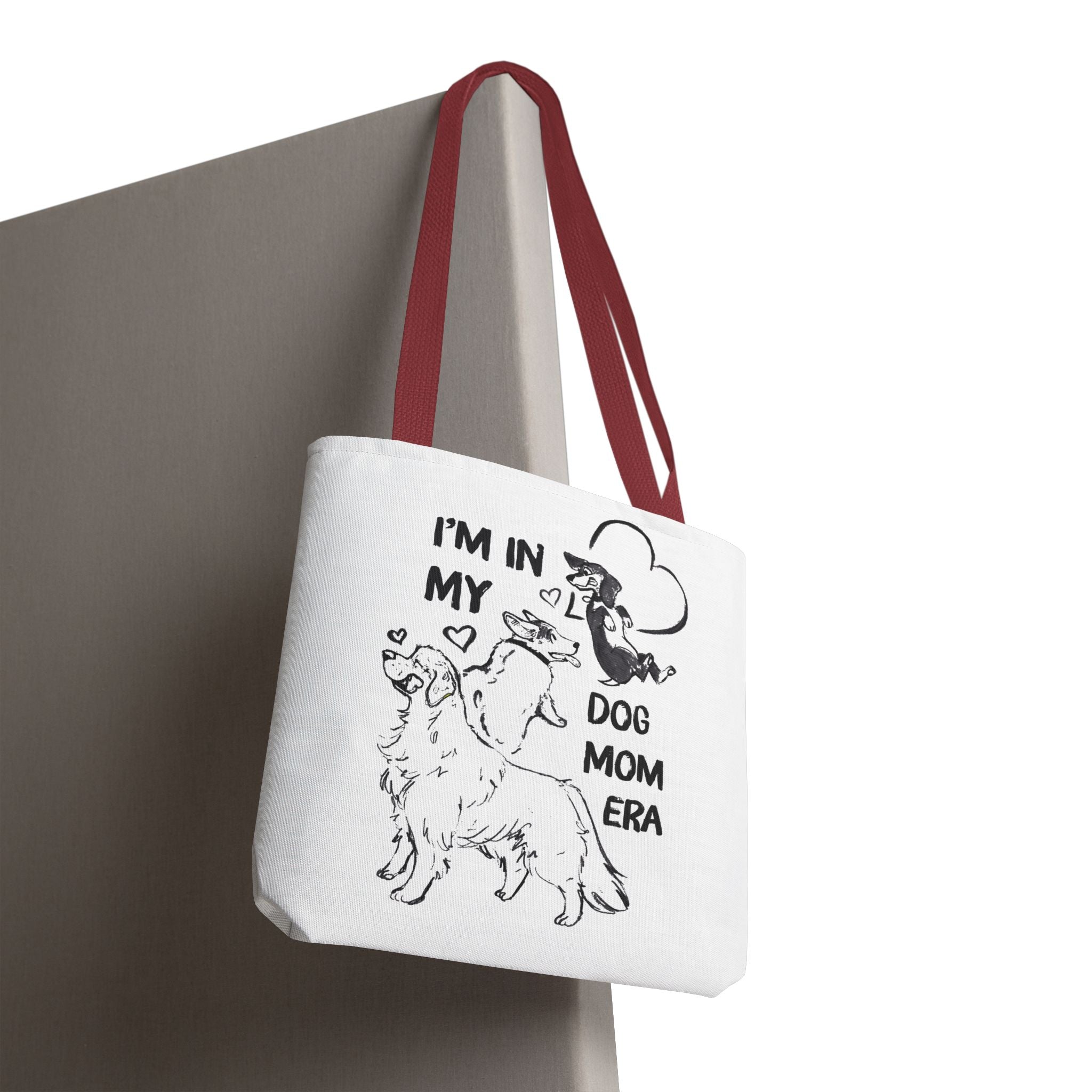 Dog Mom Era Tote Bag – Cute Puppy Tote for Dog Mom | Dog Lover Gift