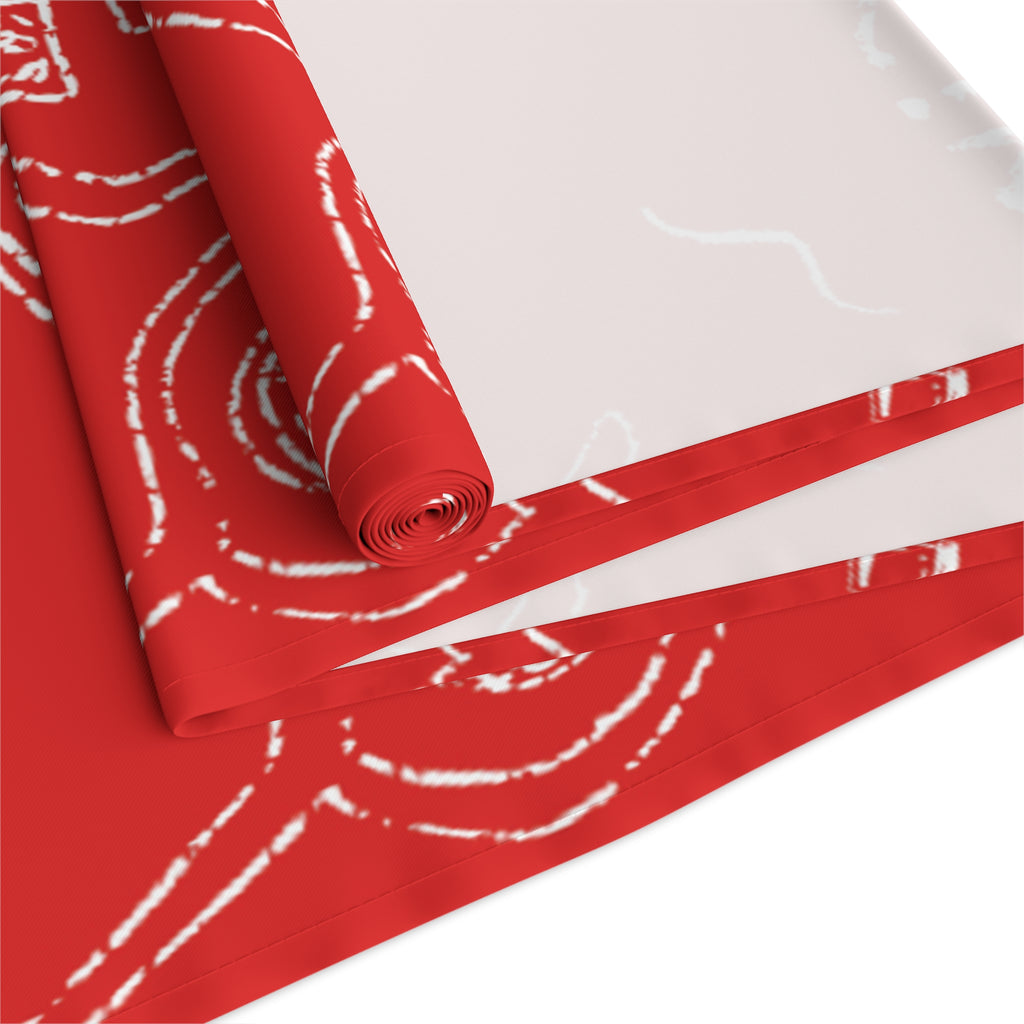 Cin Cin Table Runner — Red Cin Cin Collection Inspired Design