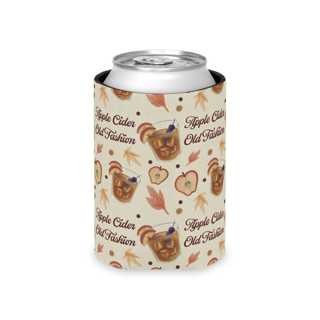Apple Cider Old Fashioned Can Cooler — Beige Apple Cider Collection Inspired Design