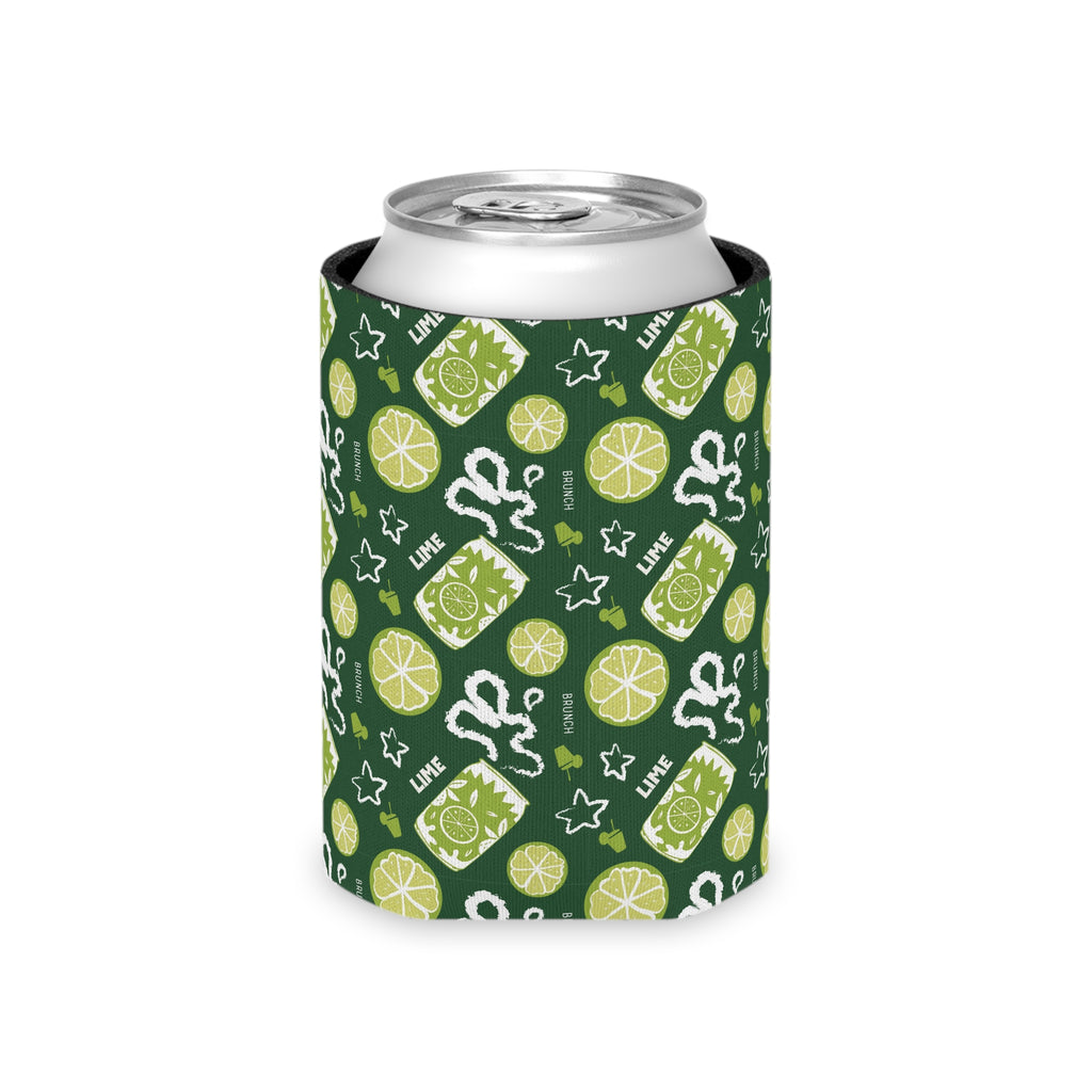 Lime Brunch Fruit Can Cooler - Green Aperol Inspired Design
