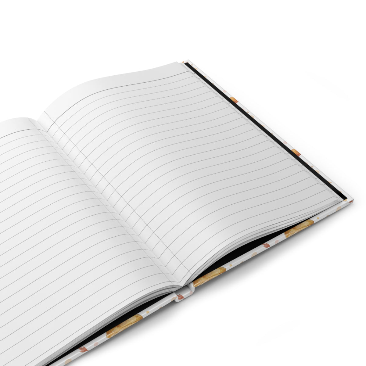 Pumpkin Spice Martini Hardcover Journal — White Pumpkin Collection Inspired Design