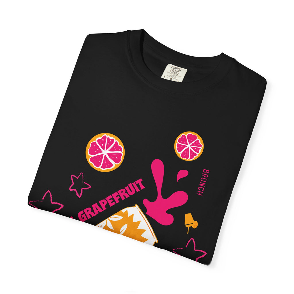 Pink Grapefruit Brunch T-Shirt — Citrus Splash Graphic Tee