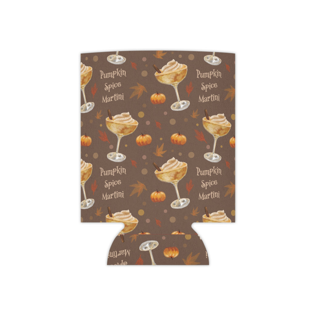 Pumpkin Spice Martini Can Cooler — Brown Pumpkin Collection Inspired Design