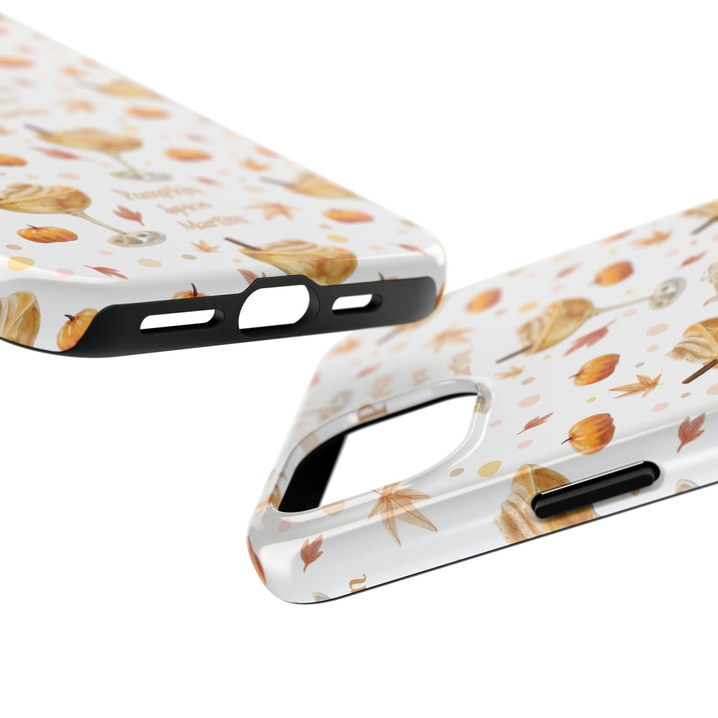 Pumpkin Spice Martini Tough Phone Case — White Pumpkin Collection Inspired Design
