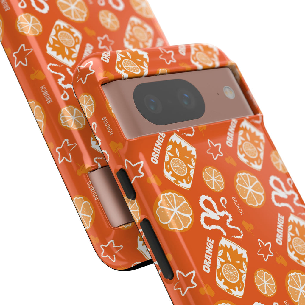 Orange Brunch Tough Phone Case – Orange Aperol Inspired Design