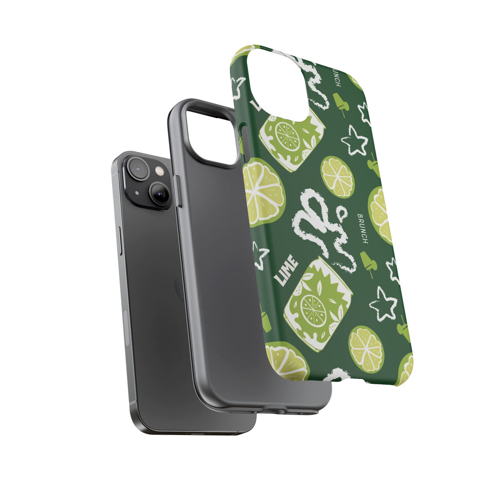 Lime Crush Tough Phone Case – Citrus Summer Vibes