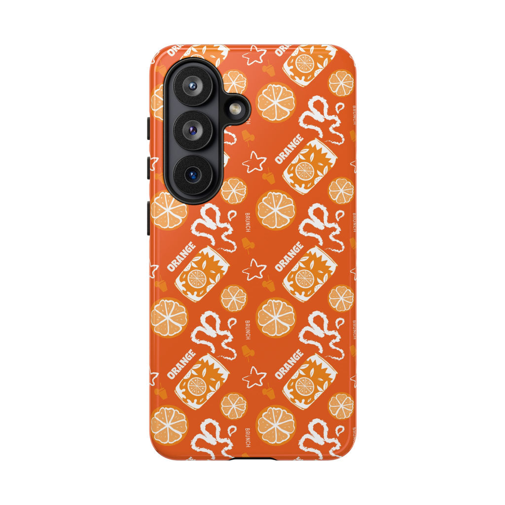 Orange Brunch Tough Phone Case – Orange Aperol Inspired Design