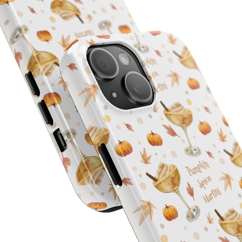 Pumpkin Spice Martini Tough Phone Case — White Pumpkin Collection Inspired Design